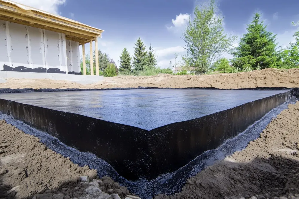 terrassement près de Lubersac